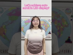 Como conseguir rolagem automática no ecrã LED dos inversores VEIKONG?