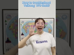 Inversores de frequência variável VEIKONG VFD500 com Modbus RTU/RS485 e Software de ferramentas de PC