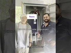 Veikong 200KW Inverter de bomba solar usado no Projeto da Cruz Vermelha! traz nova esperança e eficiência!