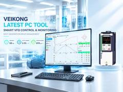 Ferramenta para PC VEIKONG VFD simplifica o controle do inversor