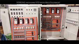 VEIKONG VFD500 instalado pelo cliente: a confiança brilha em cada configuração