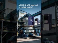 VEIKONG VFD em britador vertical